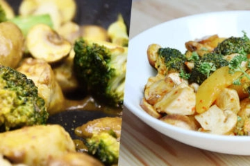 Upfit Rezept Hähnchen Pfirsich Curry