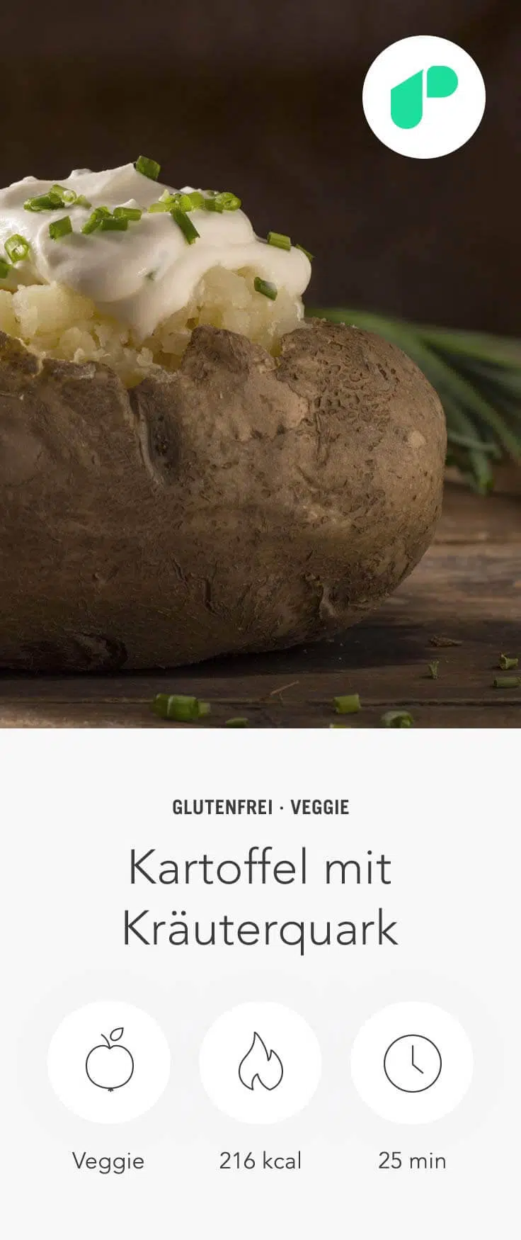 Upfit Kartoffel Mit Kräuterquark