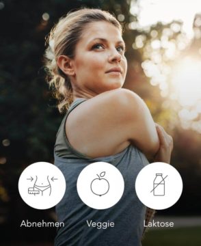 Vegetarischer Ernährungsplan zum Abnehmen für Frauen mit Laktoseintoleranz