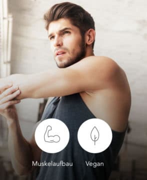Veganer Ernährungsplan zum Muskelaufbau für Männer