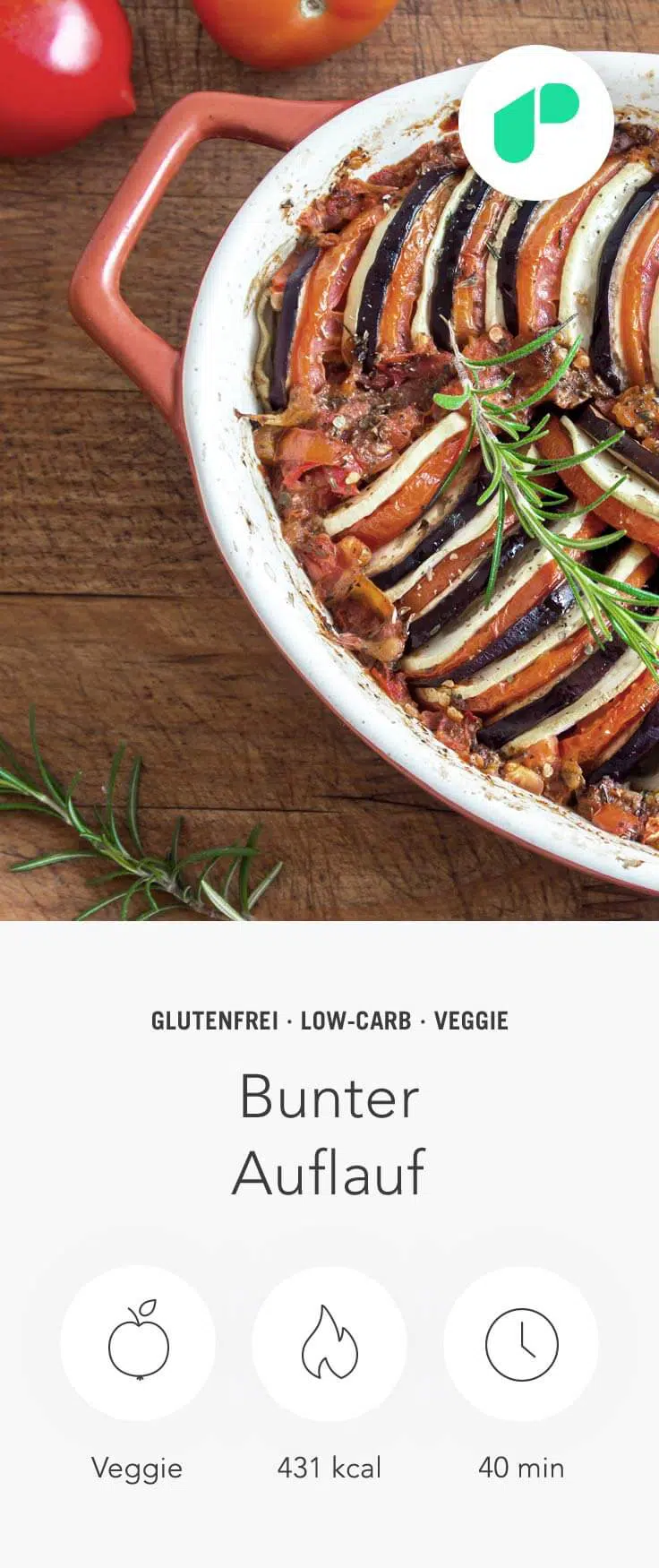 Upfit Bunter Auflauf