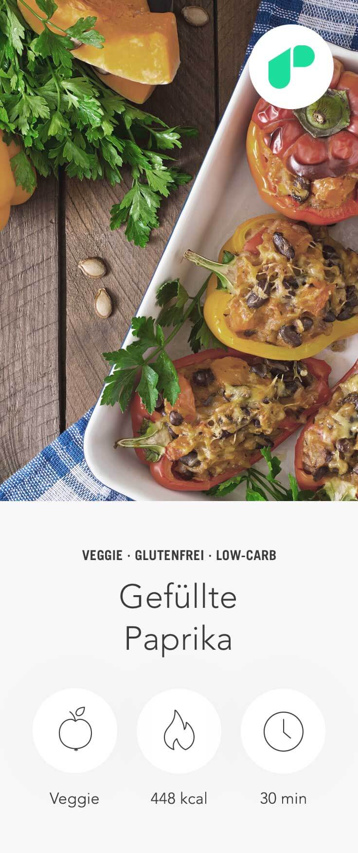 Upfit Gefüllte Paprika