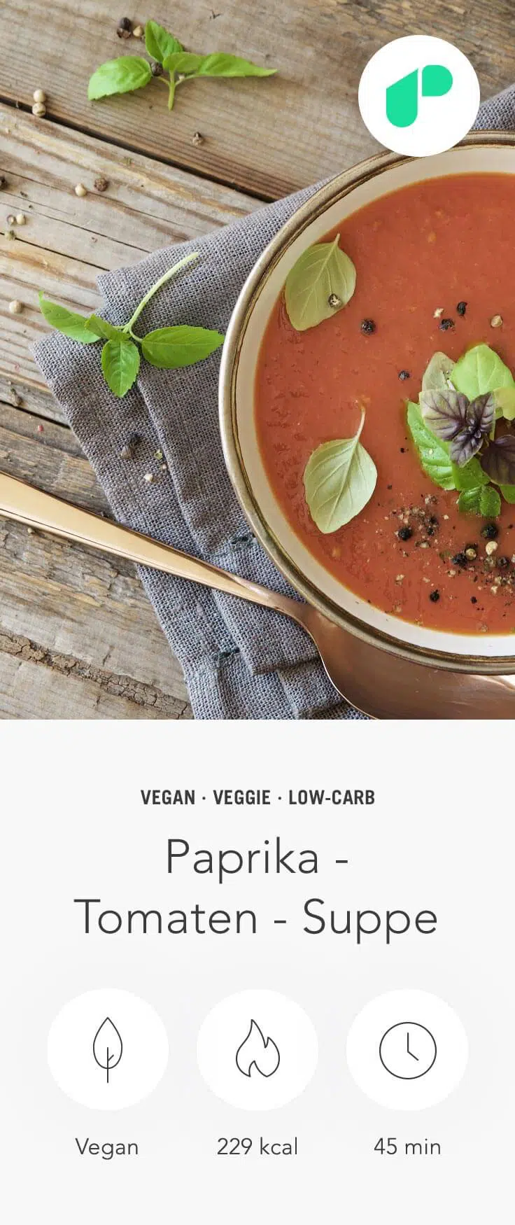 Paprika Tomaten Suppe