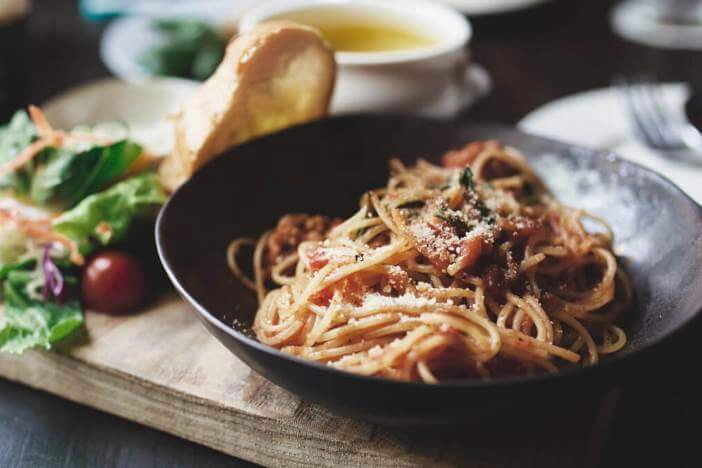 Upfit Spaghetti Tomaten Aubergine