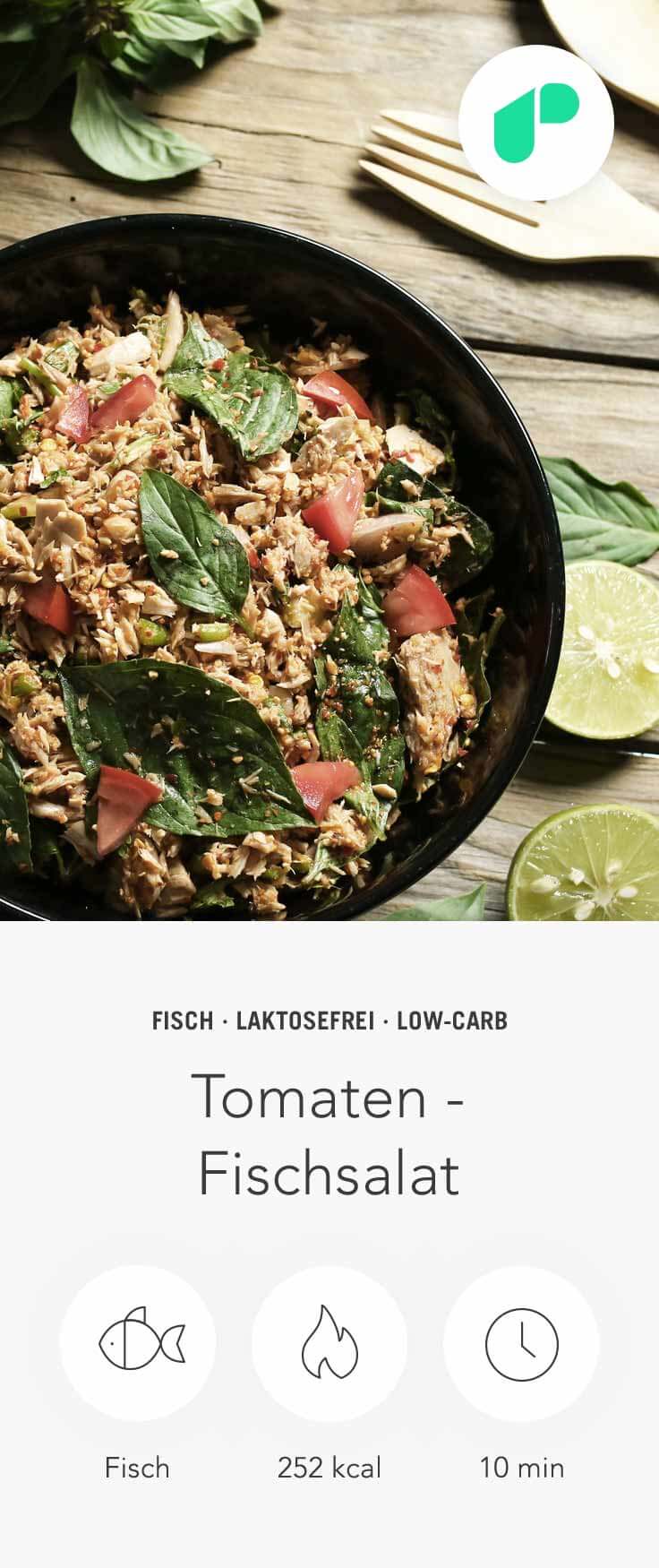 Tomaten Fischsalat Rezept – Upfit