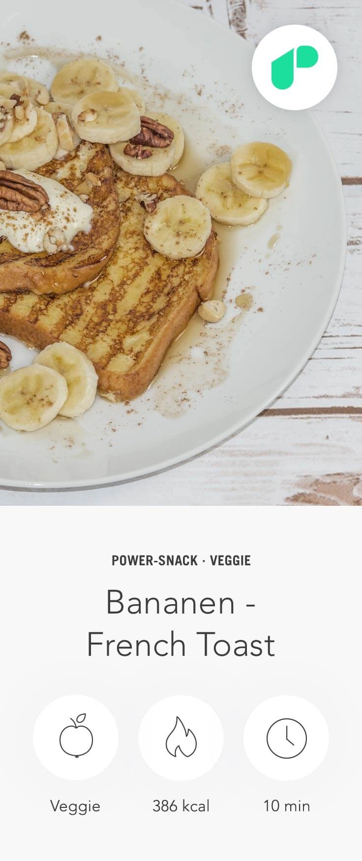 Upfit Bananen French Toast