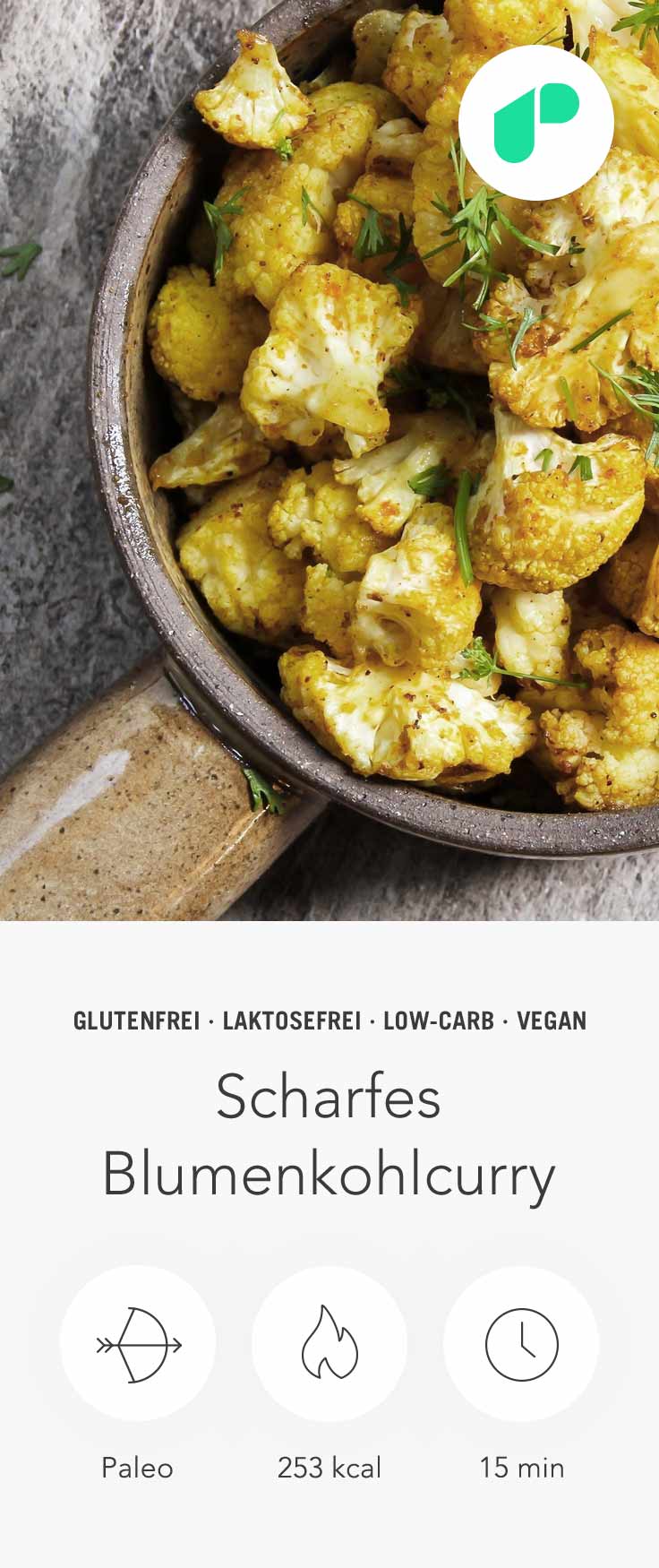 Upfit Blumenkohl Curry Upfit Blumenkohl Curry