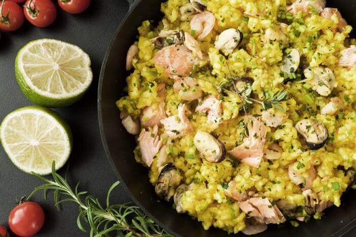 Upfit Fisch-Reis-Mango Rezept