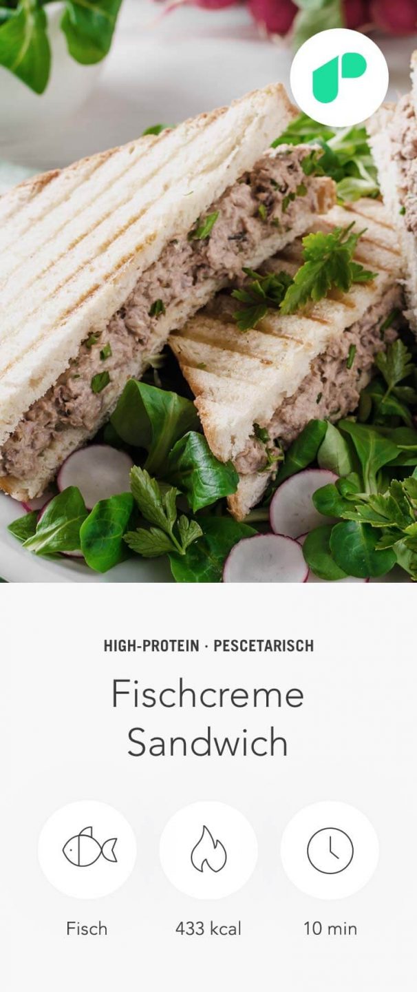 Upfit Fischcreme Sandwich