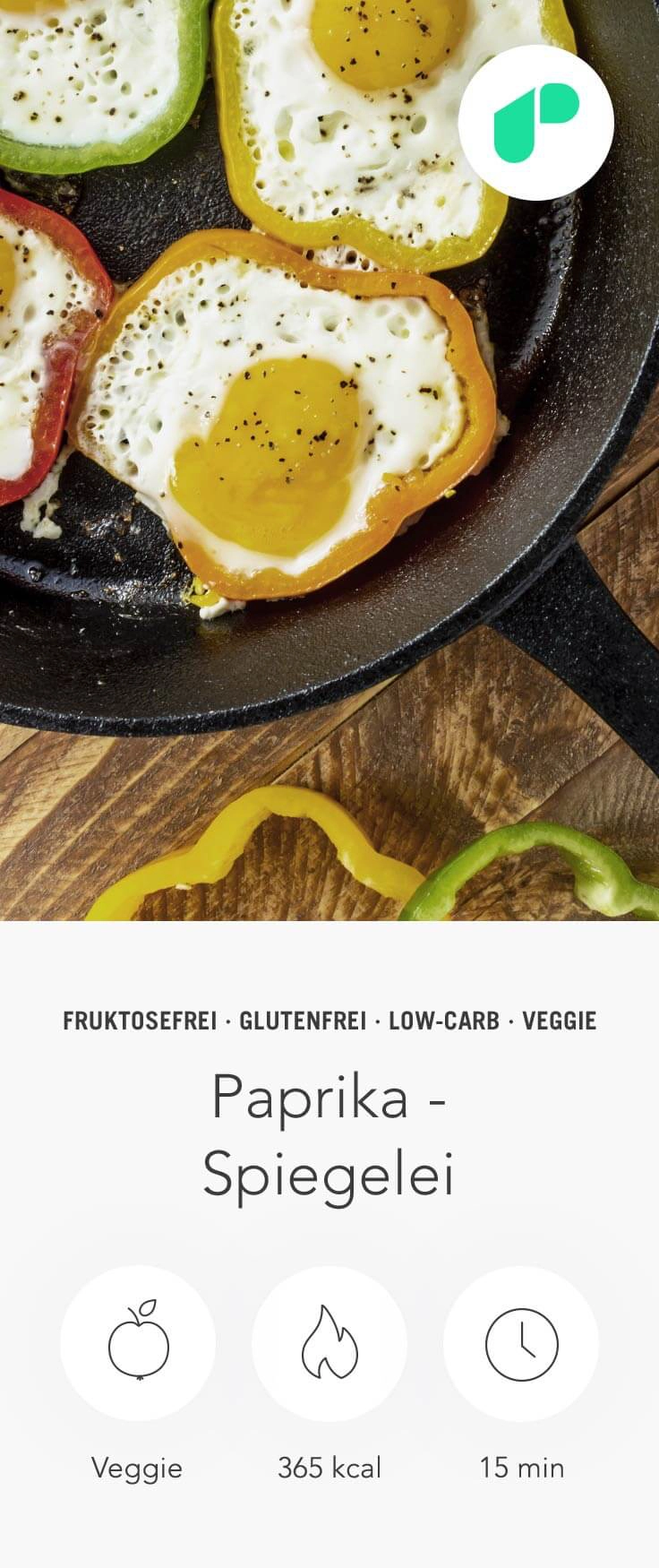 Upfit Paprika Spiegelei