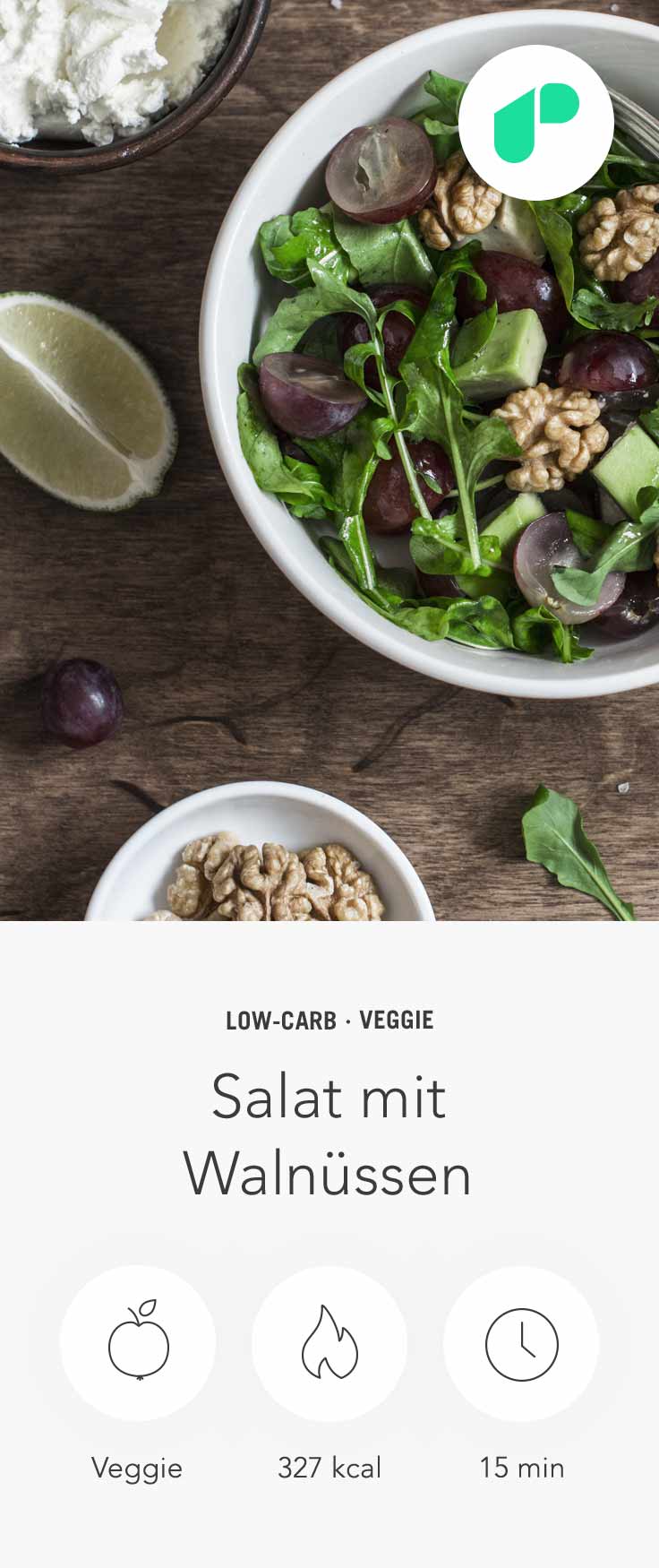 Upfit Salat Walnuss