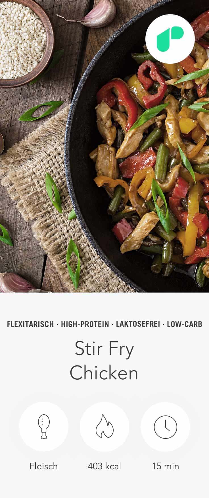 Upfit Stir Fry Chicken