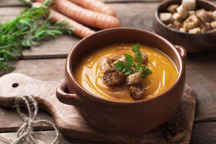 Upfit thailaendische Moehrensuppe Rezept