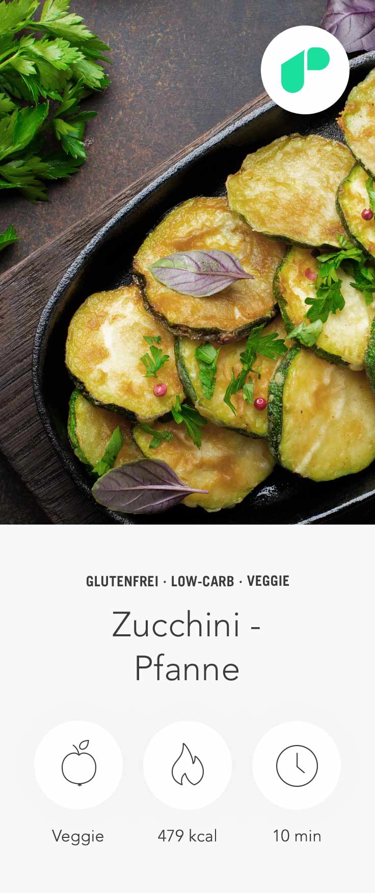 Upfit Zucchini Pfanne