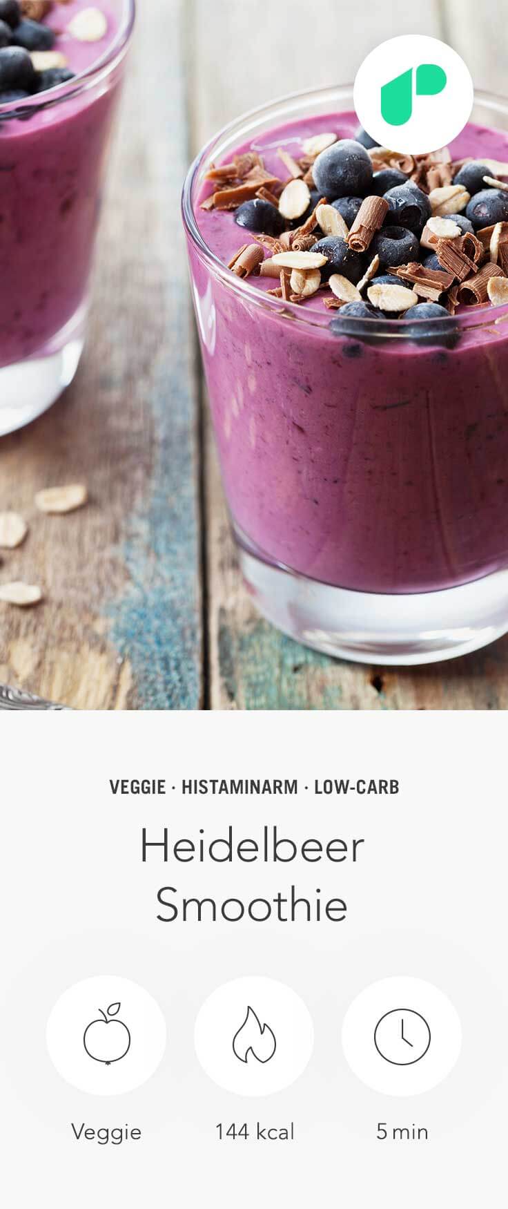 Diät Blaubeer Smoothie Rezept