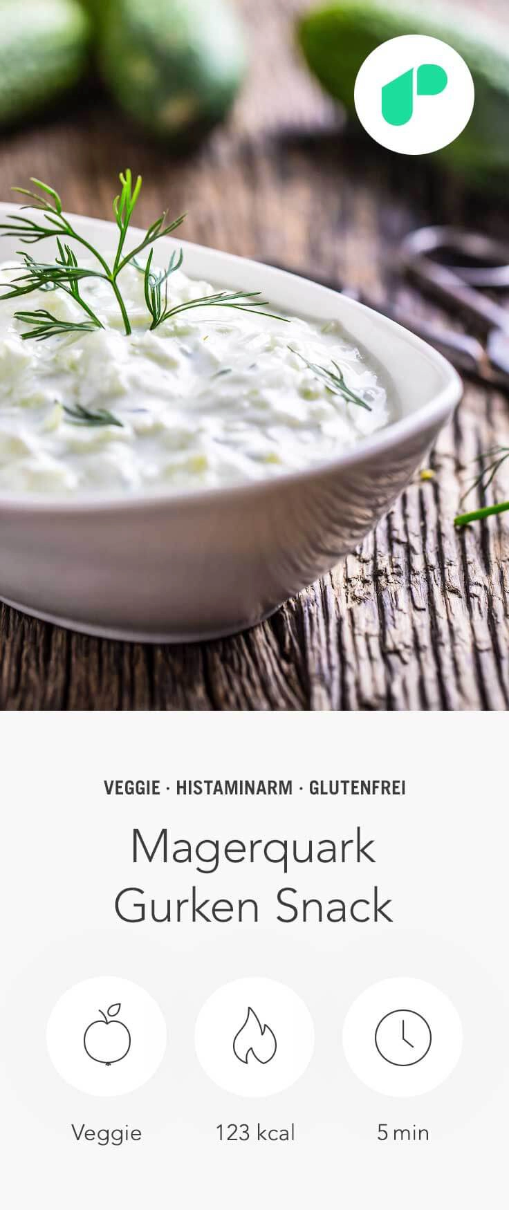 Upfit Magerquark Gurken Snack Upfit Magerquark Gurken Snack