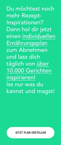 Individueller Ernährungsplan zum Abnehmen CTA