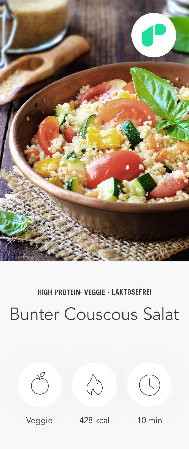 bunter Couscous Salat