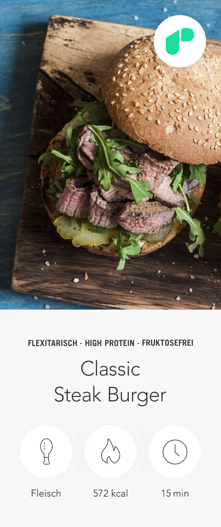 Upfit Classic Steak Burger