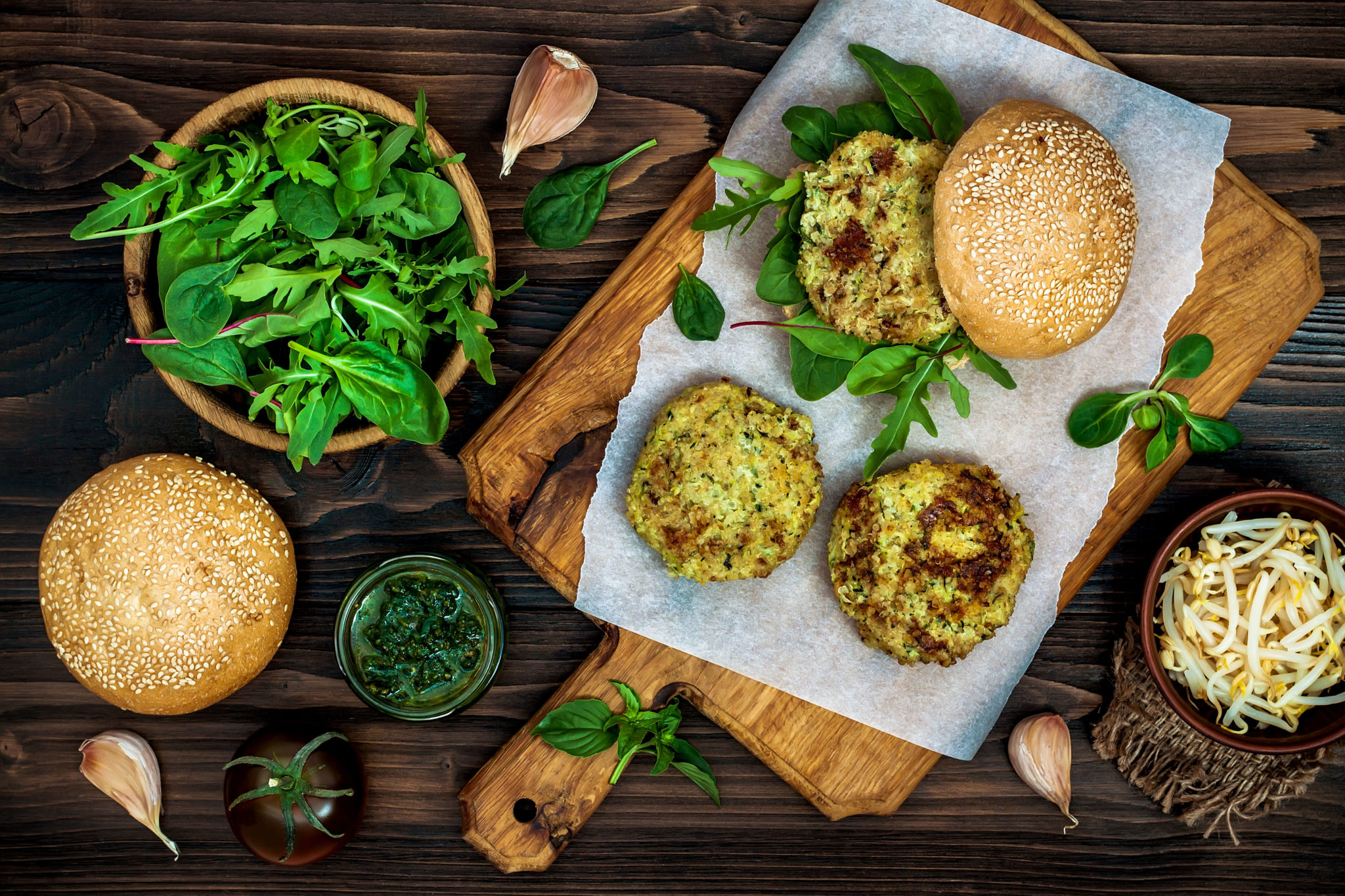 Upfit Quinoa-Burger