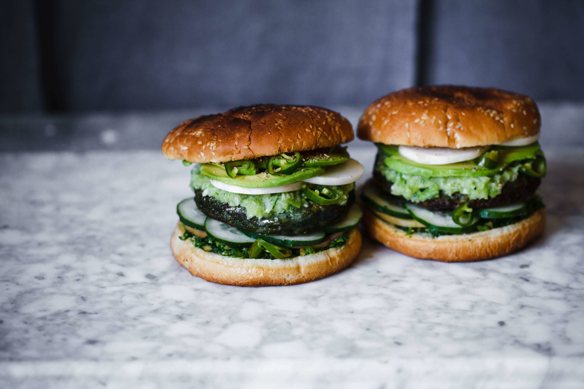 Upfit veganes Hamburger Brötchen