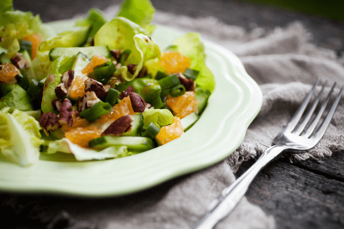 Salat abnehmen low carb