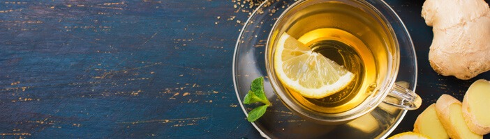 Ginger tea contains essential micronutrients