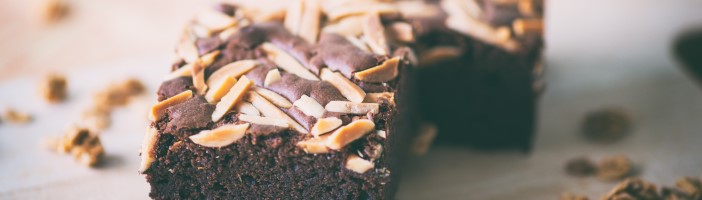 Sticky gluten-free chocolate brownies healthy christmas