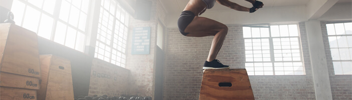 Box Jump Training Übungen Sport