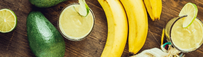 avocado, bananas and other paleo foods