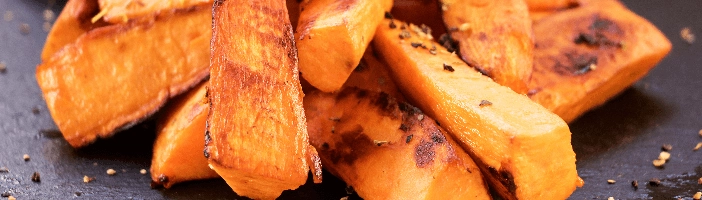 paleo super food - roasted sweet potatoe