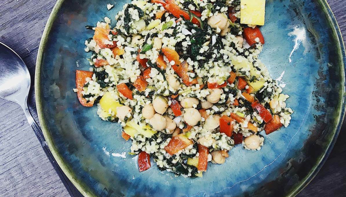 Gesundes Gemüsetaboule Gesundes Gemüsetaboule