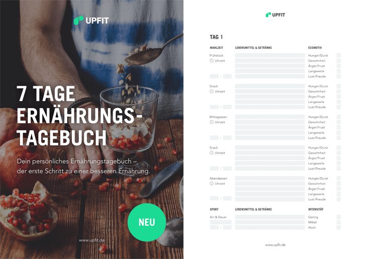 Ernährungstagebuch Preview Ernährungstagebuch Preview