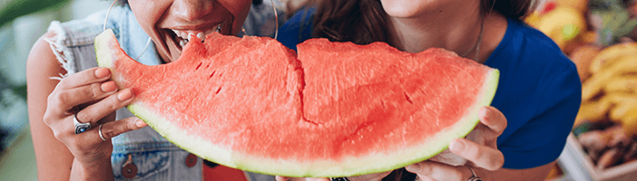 Mit Wassermelone abnehmen