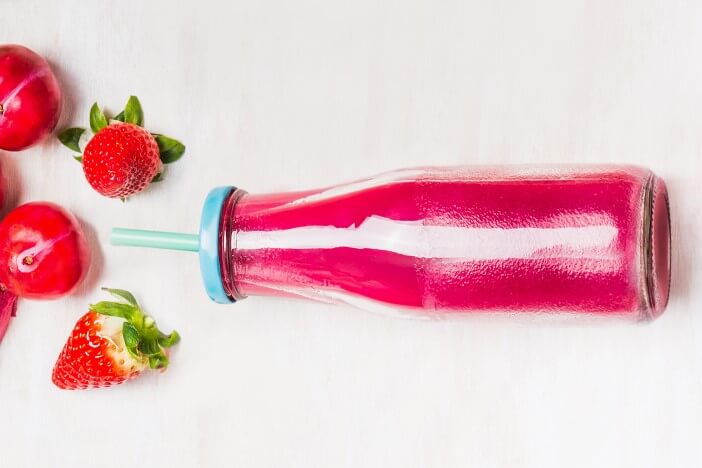 Kokos Erdbeer Smoothie Kokos Erdbeer Smoothie