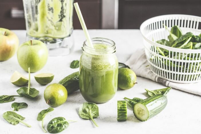 Limette Gurke Smoothie Limette Gurke Smoothie