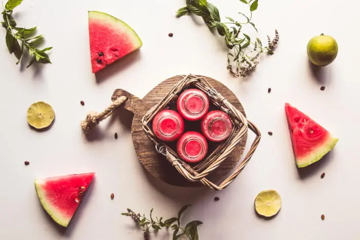 Wassermelonen Kokos Drink