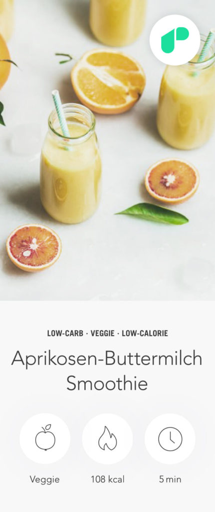 Aprikosen Buttermilch Smoothie