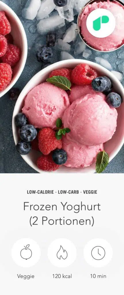 Frozen Yoghurt - Rezept