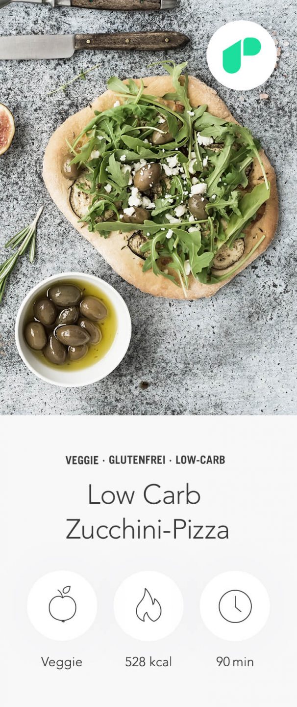 Low-Carb Zuchini Pizza