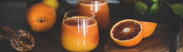 Natürliche Appetitzügler Orangensaft