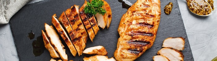 Chicken is high in protein, an appetite suppressant Chicken is high in protein, an appetite suppressant