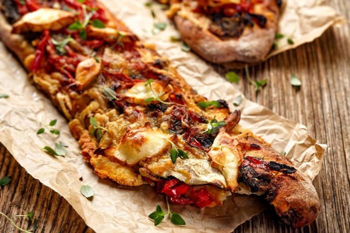 Pull Apart Pizzabrot