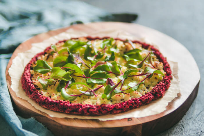 Rote Bete Pizza Rote Bete Pizza