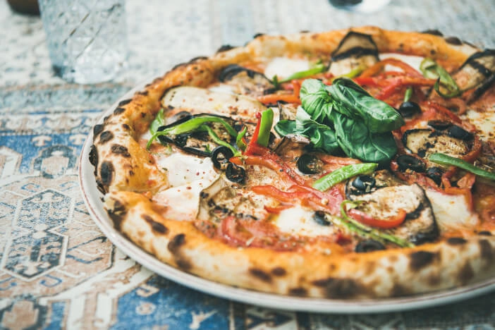 Vegane Pizza