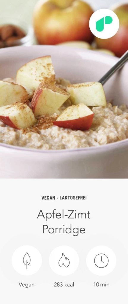 Apfel Zimt Porridge