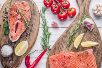 The Mediterranean diet contains lots of fresh fish