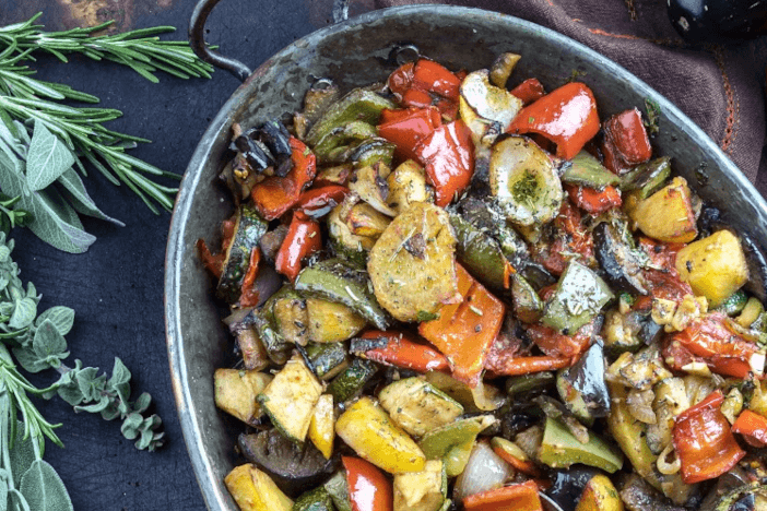 upfit mediterranes Ofengemüse