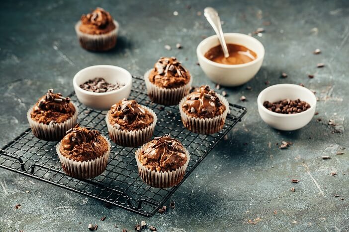 Vegane Kichererbsen-Muffins