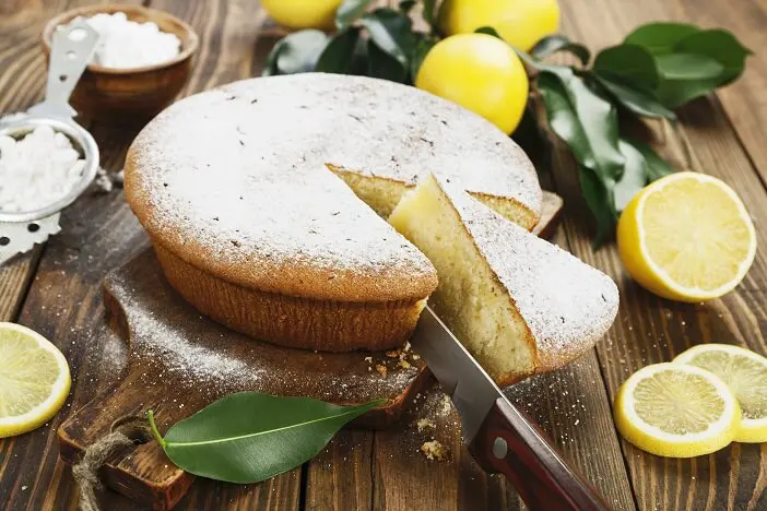 Veganer Zitronenkuchen